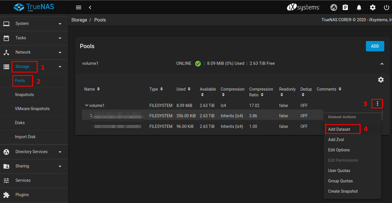 TrueNAS - Create Time Machine Shares | Programster's Blog